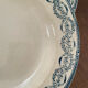 3 deep plates Salins terre de fer model Provence.