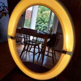Illuminating oval mirror by Allibert