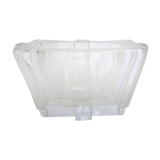 Rectangular Bayel crystal vase