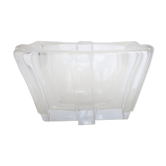 Rectangular Bayel crystal vase