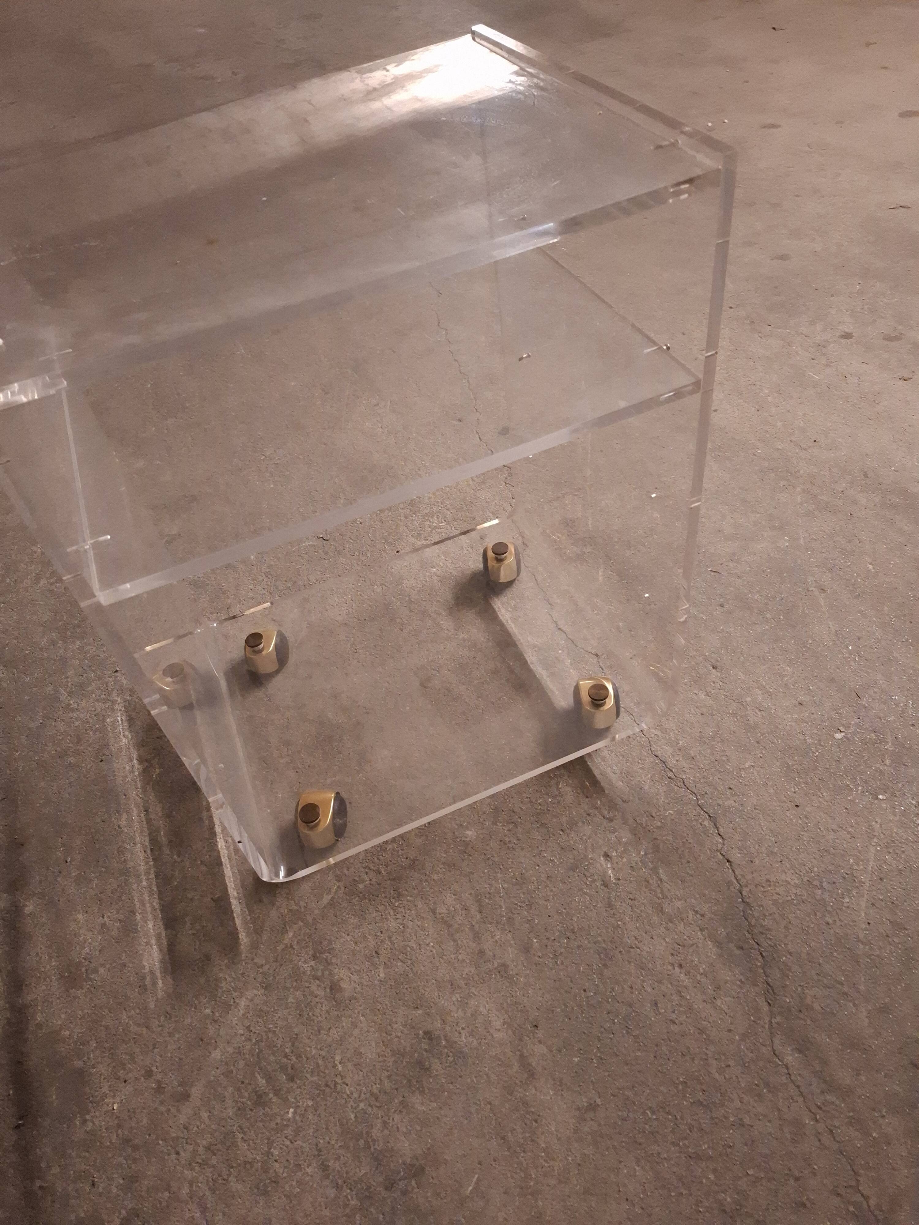 Vintage plexiglass furniture design Marais international