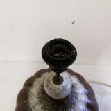 Vintage stoneware lamp base