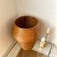 Panier cache-pot en rotin