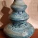 Designer vase by Jean Busson in glazed ceramic terracotta from Dinan