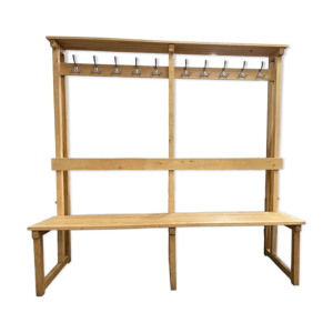 Vintage portemanteau - banc