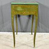 Small Painted Oak Dressing Table, Louis XV style – Late 18th century