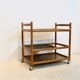 Oak bar trolley by Johannes Andersen for CFC Silkeborg Denmark