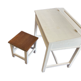 Bureau d’écolier country corner avec tabouret