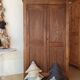 Armoire parisienne bois brut