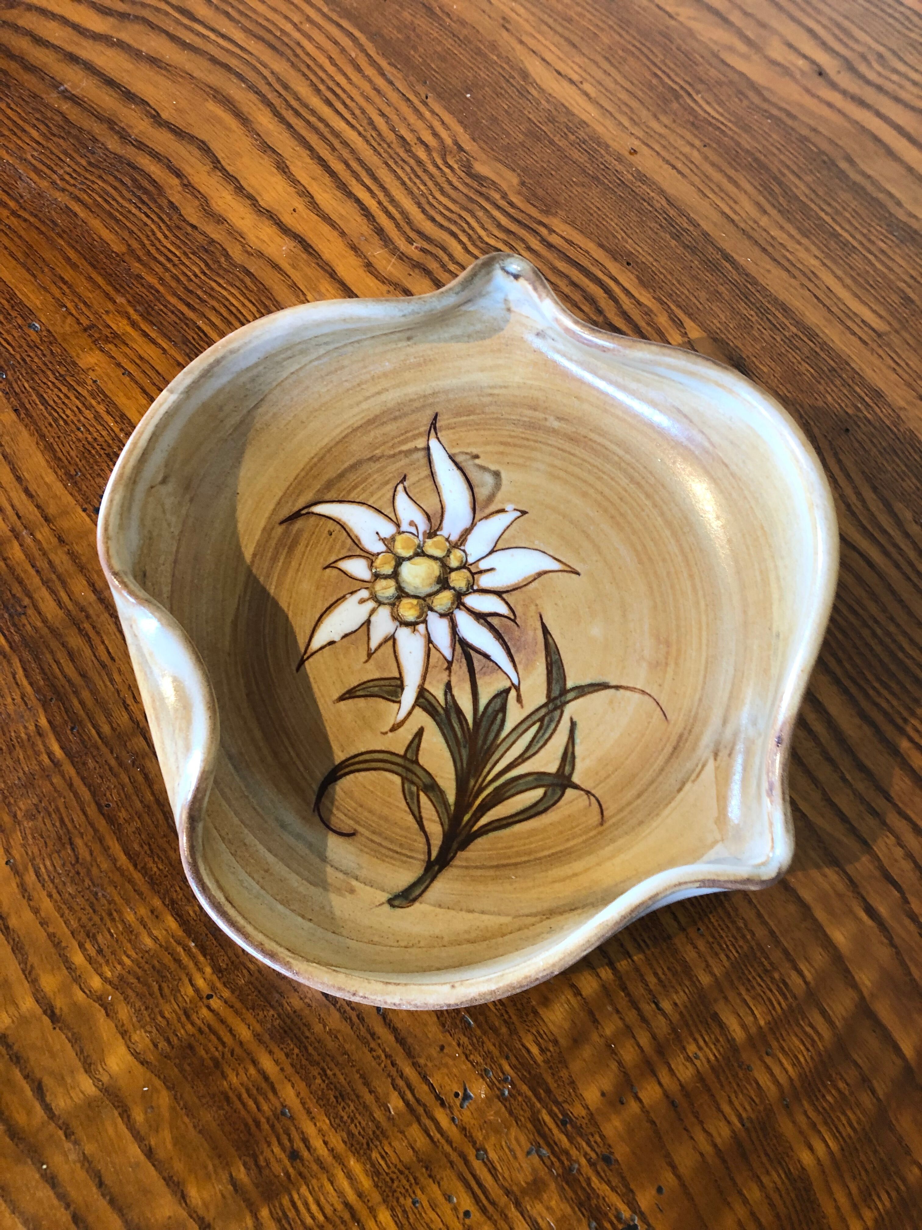 Vallauris pocket tray signed Fonck-Mateo