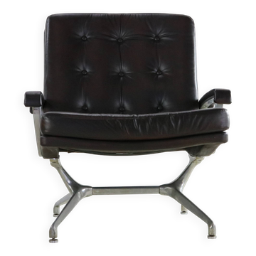Fauteuil lounge américain par Paul Tuttle pour Strässle, années 1960