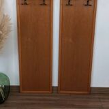 Set of 2 wall coat racks from the 50s