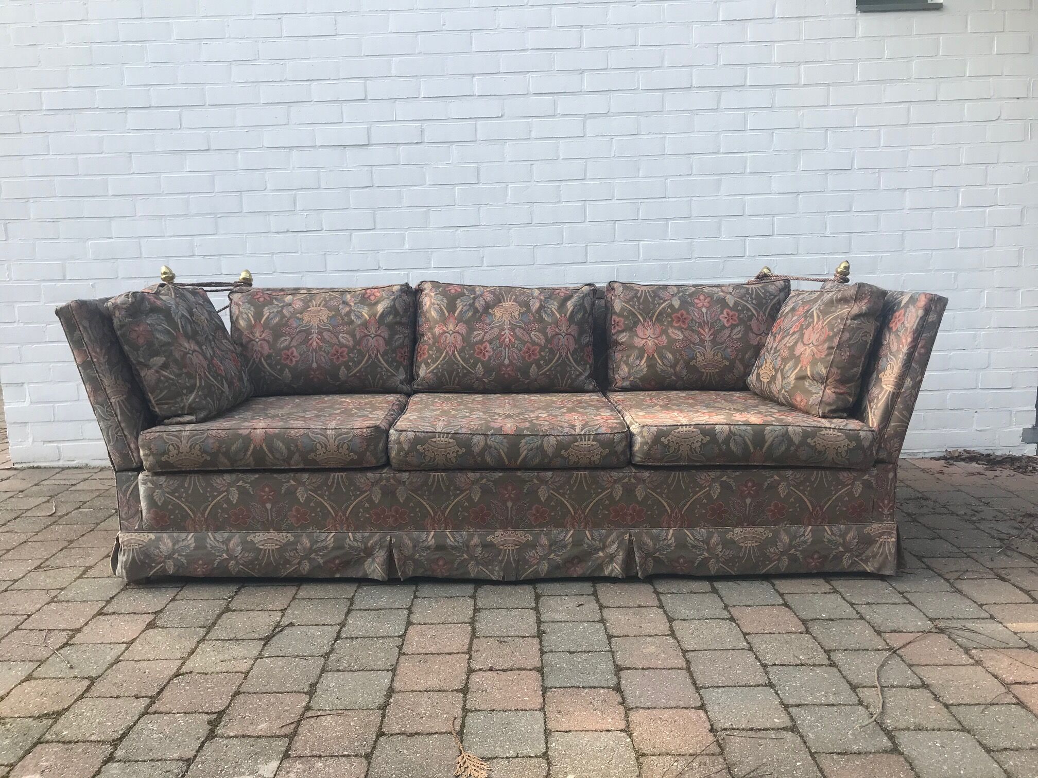 3-seater sofa and 2 armchairs set Maison Jansen 1960