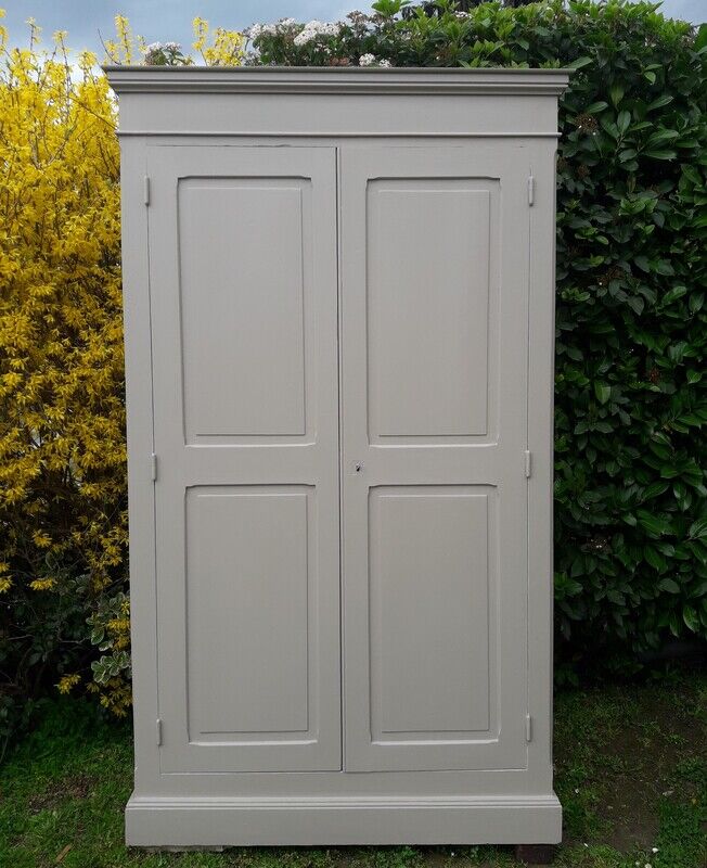 Wardrobe, early XX°, painted, wardrobe