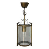Bronze hanging lantern.