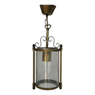 Bronze hanging lantern.