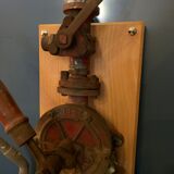 Old wall gas pump