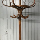 Thonet parrot coat holder, curved wood 1930 - 40,