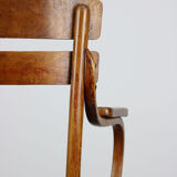 Antique bentwood armchair