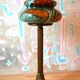 Art Nouveau design lamp from the 60s in Murano glass