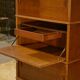 Armoire secrétaire en chêne 1980’s