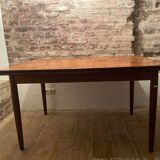 Vintage extendable rosewood dining table