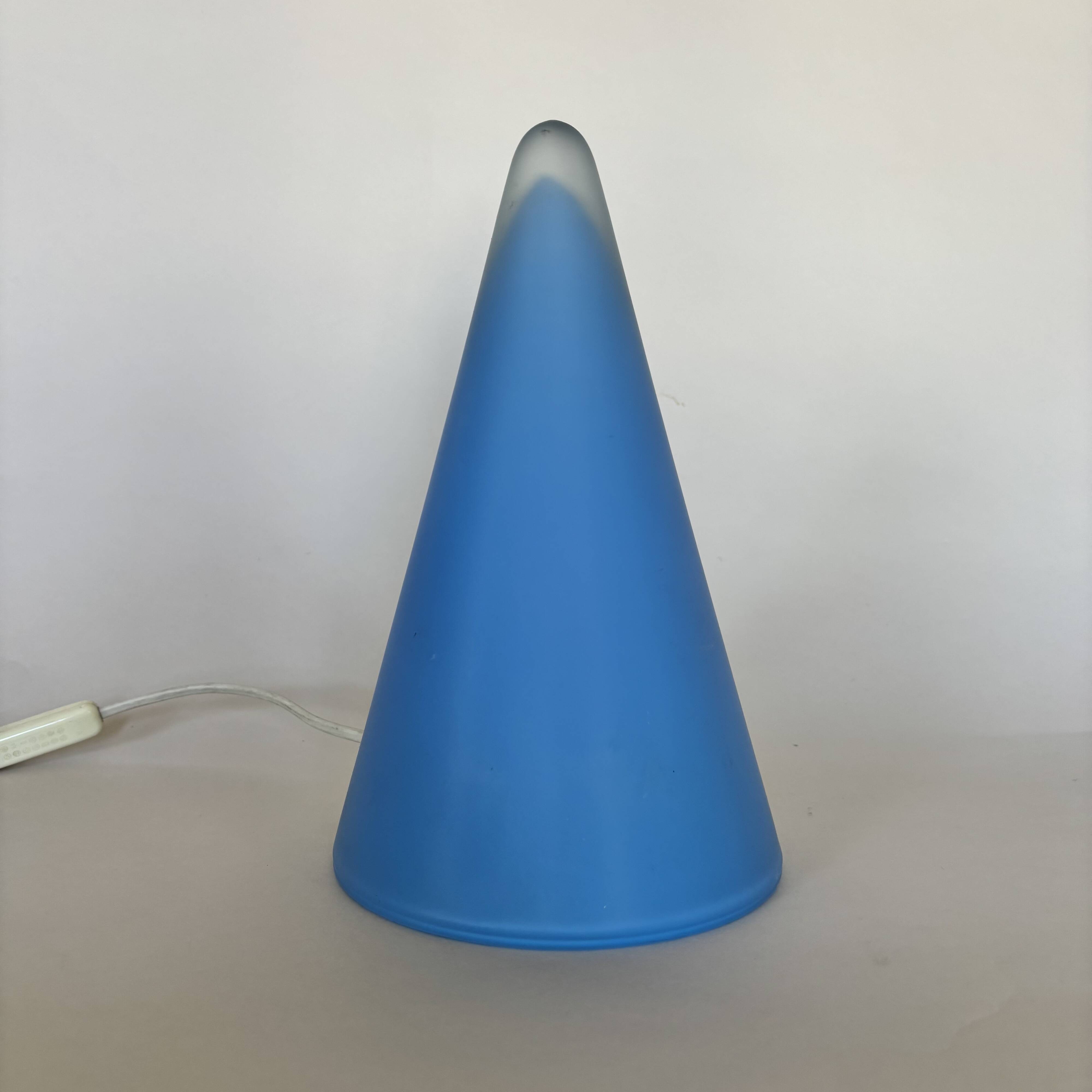 SCE blue Tepee lamp from the 90s