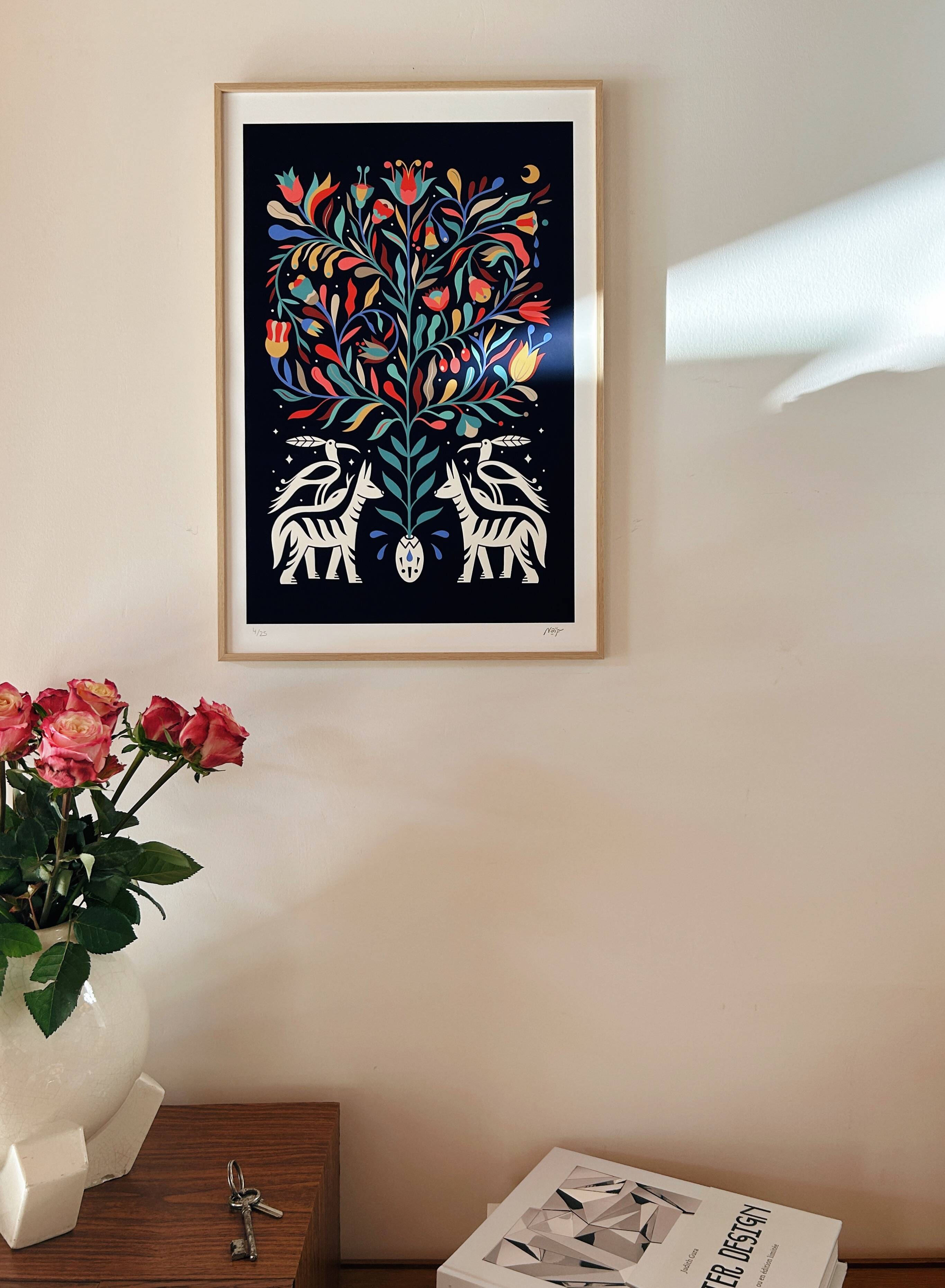 Street artist art poster, limited edition