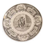 Creil and Montereau talking plate