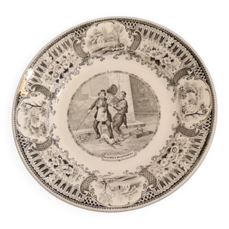 Creil and Montereau talking plate