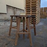 Brutalist stools 1970