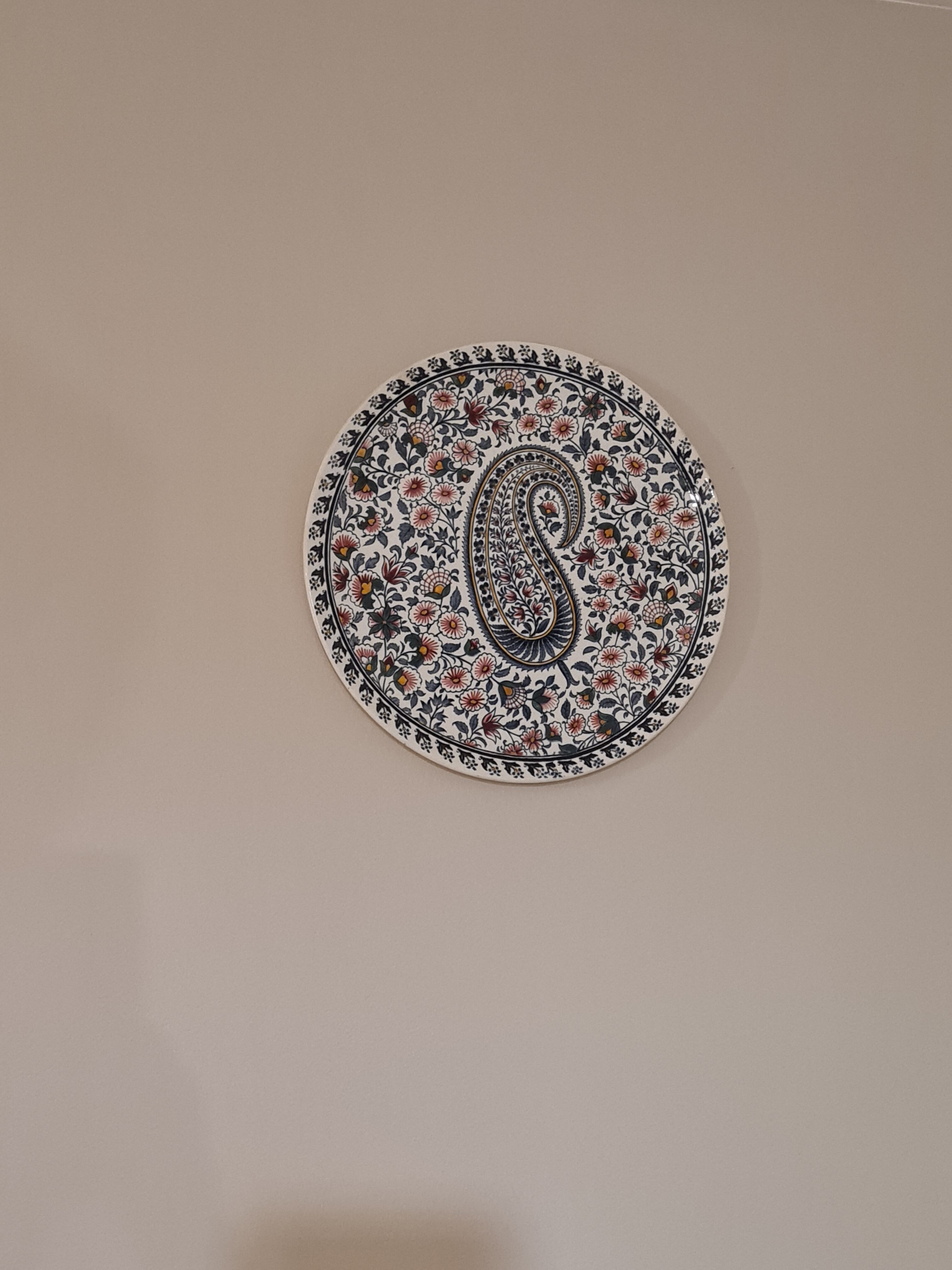 Assiette murale gien
