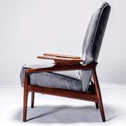 Fauteuil danois du milieu du siècle