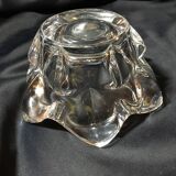 Empty pocket ashtray cut flower shape stamp