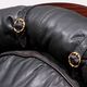 Luciano Frigerio "Rancero" Leather Lounge Chair - 1970s Italian Design