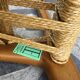 Chaise  bois et corde  italienne 1960