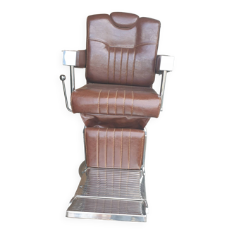 Fauteuil de coiffeur ou barbier des annees 1970-1980