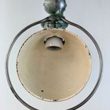 Old Jielde lamp 1965 green patina 102