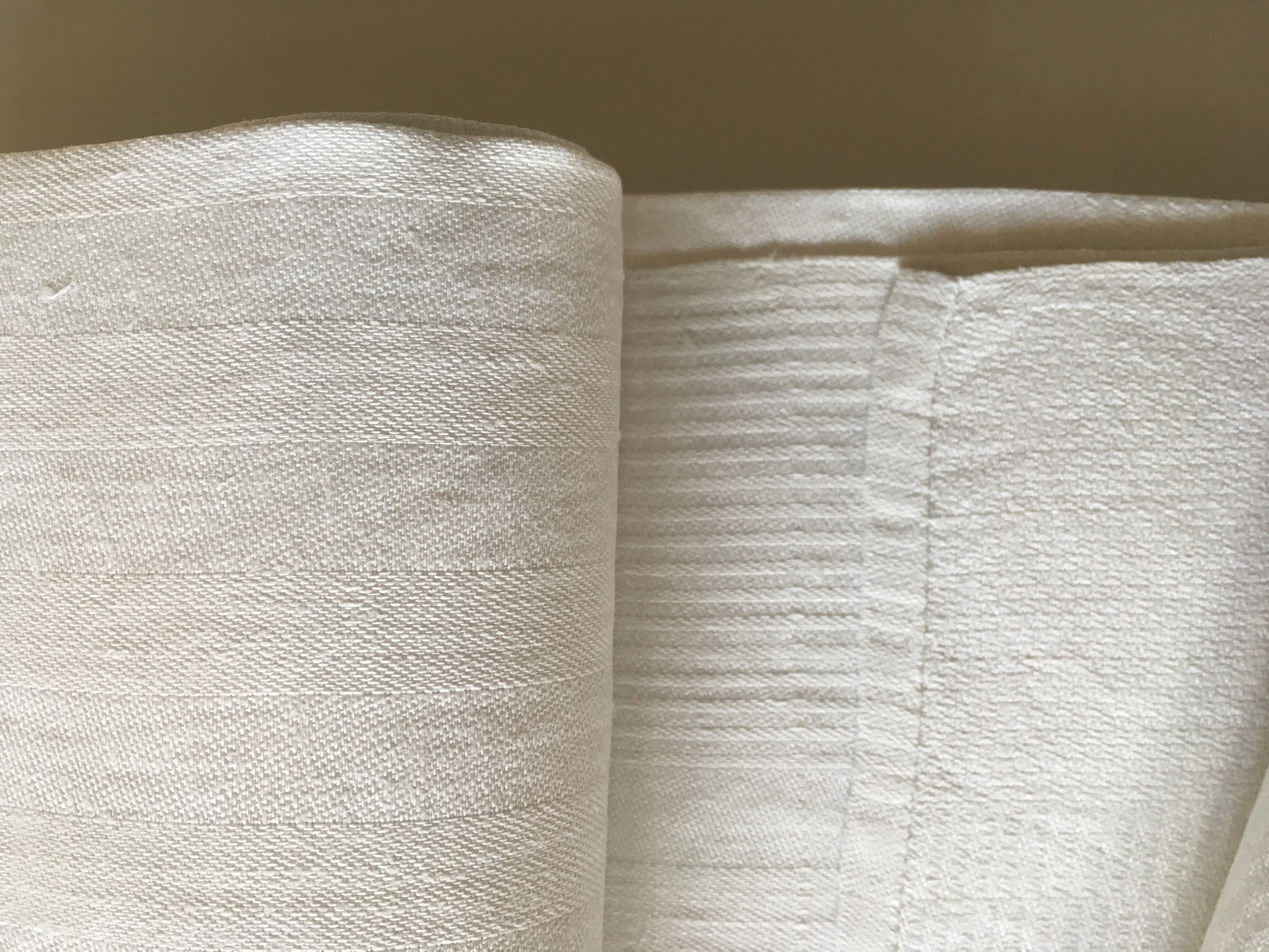 set of 6 19th damask linen napkins embroidered to a fish