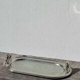Silver-plated duck dish