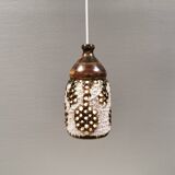 Danish ceramic hanging lamp from Kingo ceramics estimated 1980s.