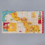 Tourist map of North France