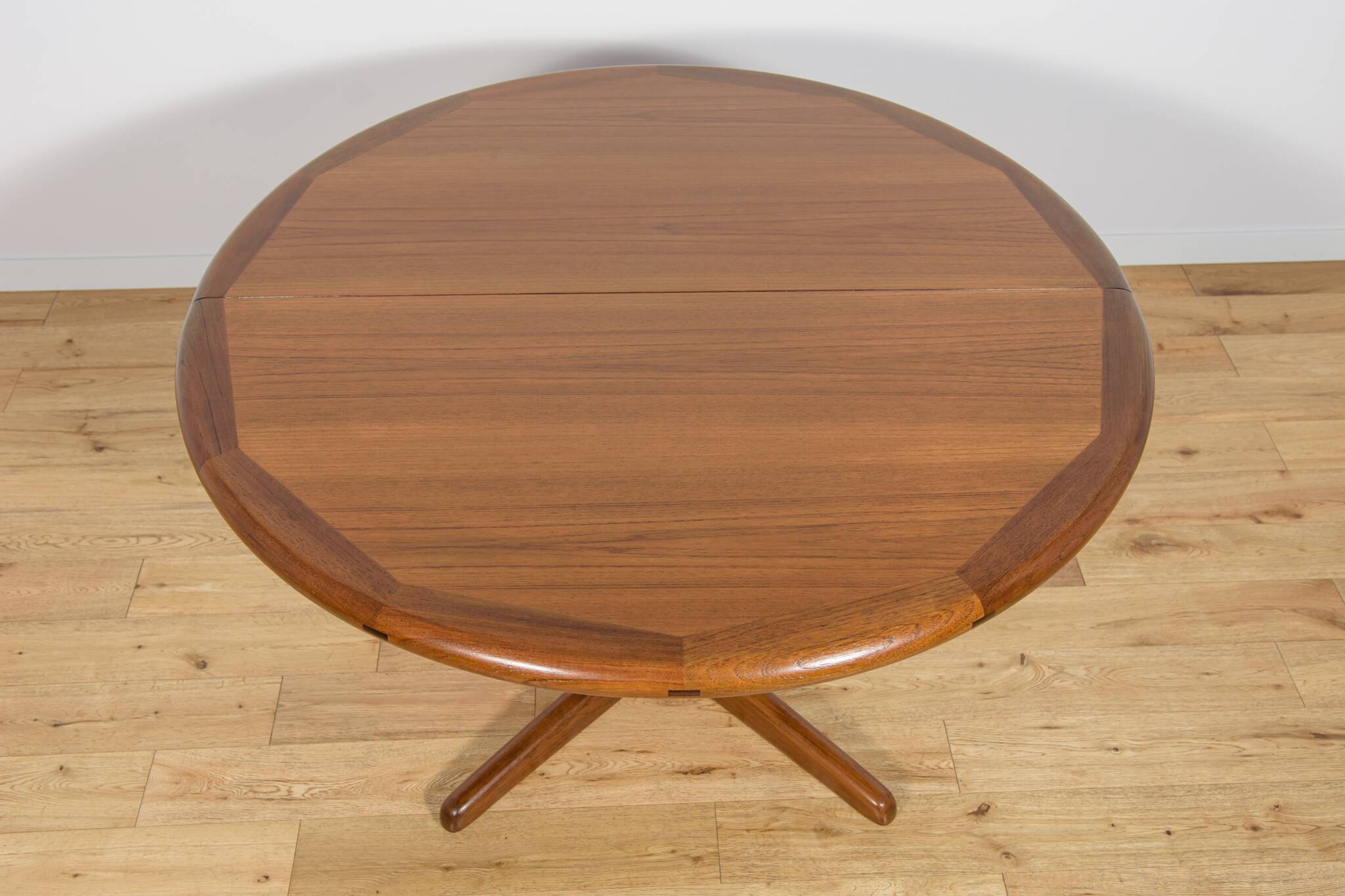 Mid-Century Teak Extendable Dining Table, Denmark, 1960s