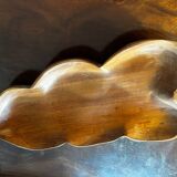 Fruit bowl, handcrafted pocket emptier in solid wood.