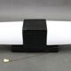 Mid-century wall light in bakelite and glass, 1960s