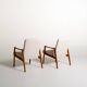 Scandinavian teak armchairs, 1950s/60s