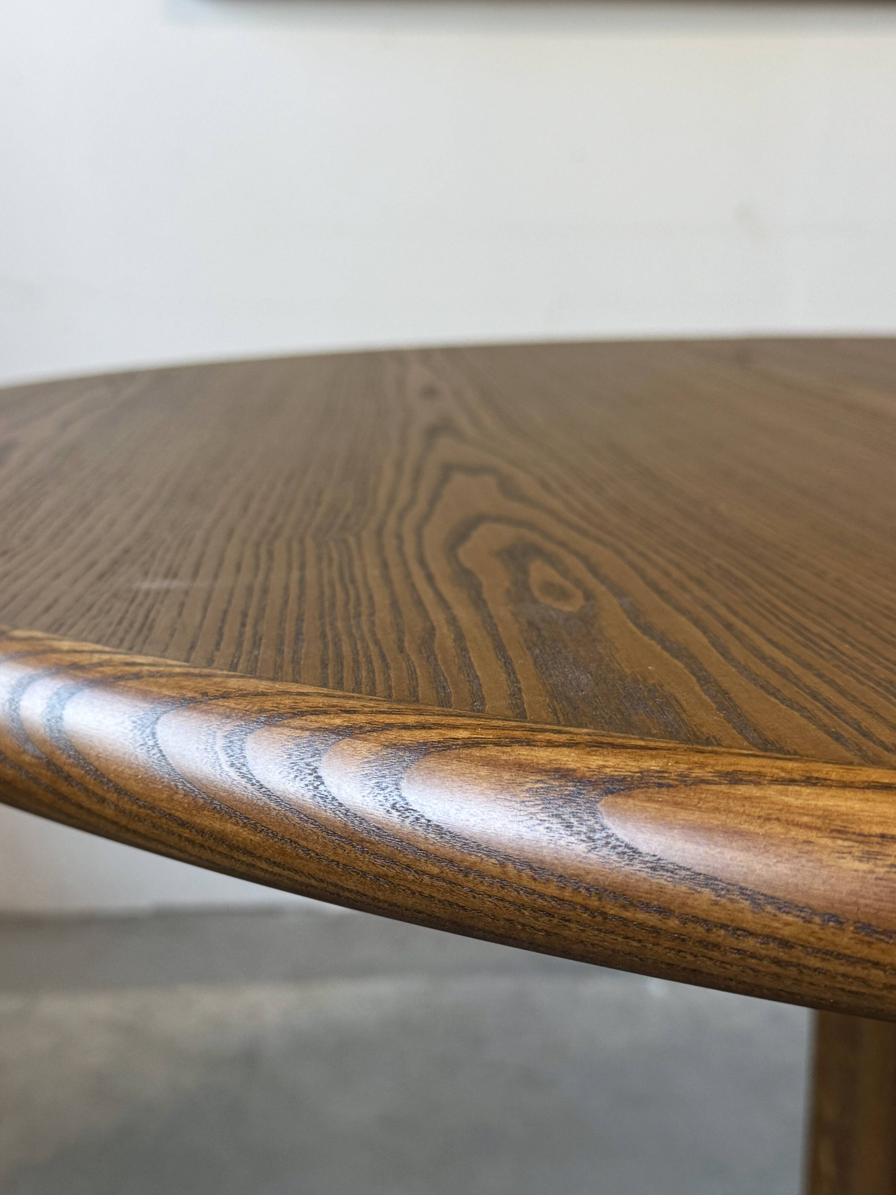 Extendable oak table, Lübke, Germany, 1960s/1970s, vintage
