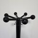 80s Stylish Black Coat Rack and Umbrella Stand