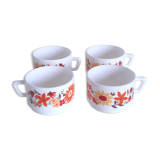4 coffee cups