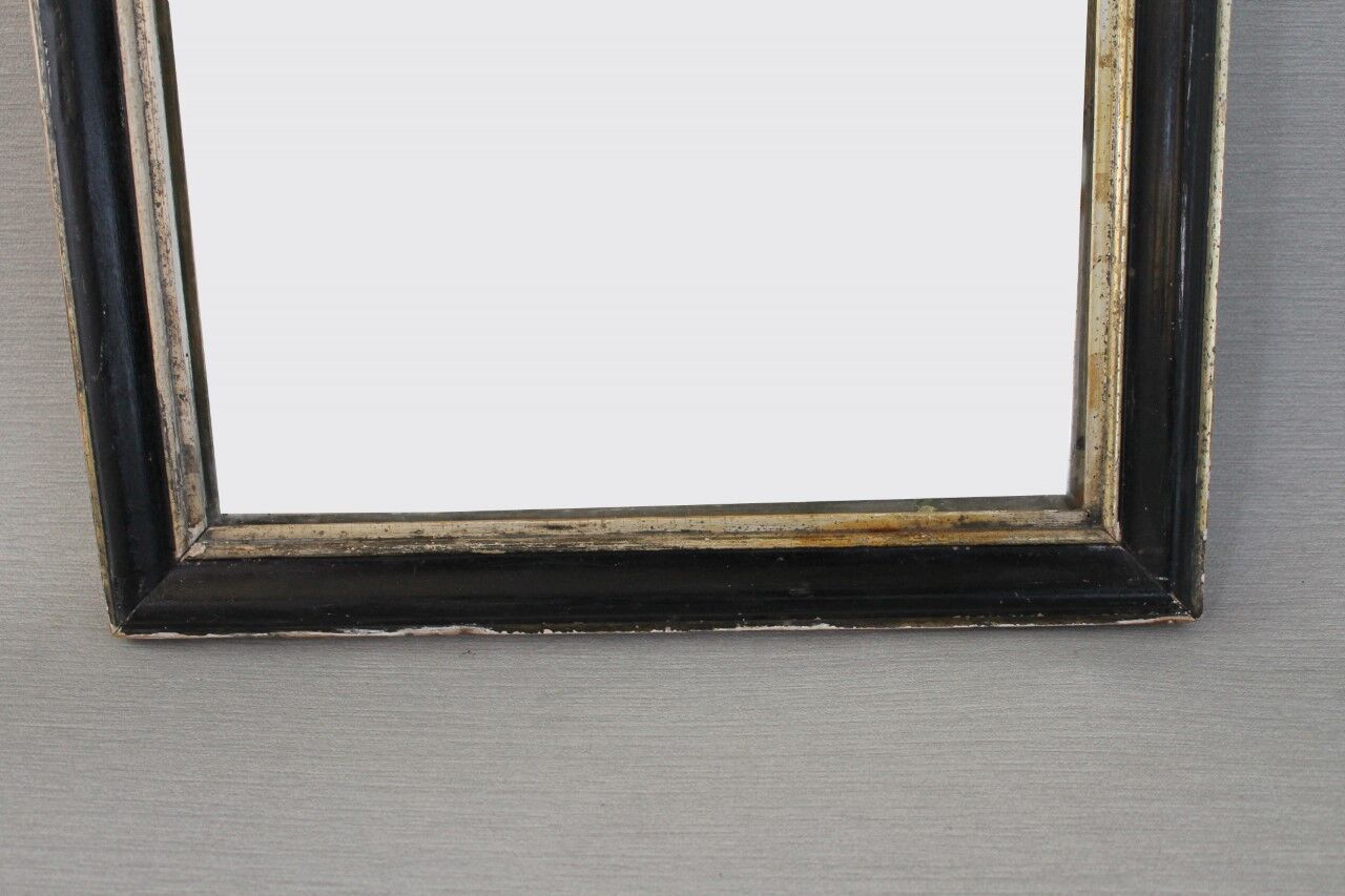 Napoleon III-era mercury mirror (circa 1860)